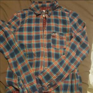 Hollister plaid flannel